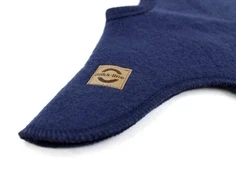 Mikk-line mørkeblå elefanthue merinould